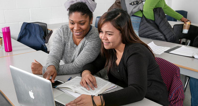 Photo of Centennial College students in the classroom
